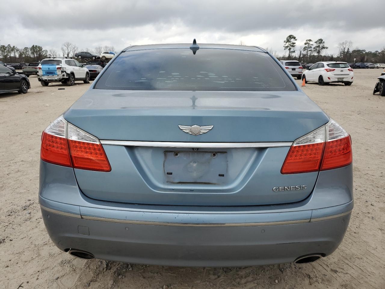 2011 Hyundai Genesis VIN KMHGC4DE1BU134719 Copart auction photo, front end damage thumbnail 6