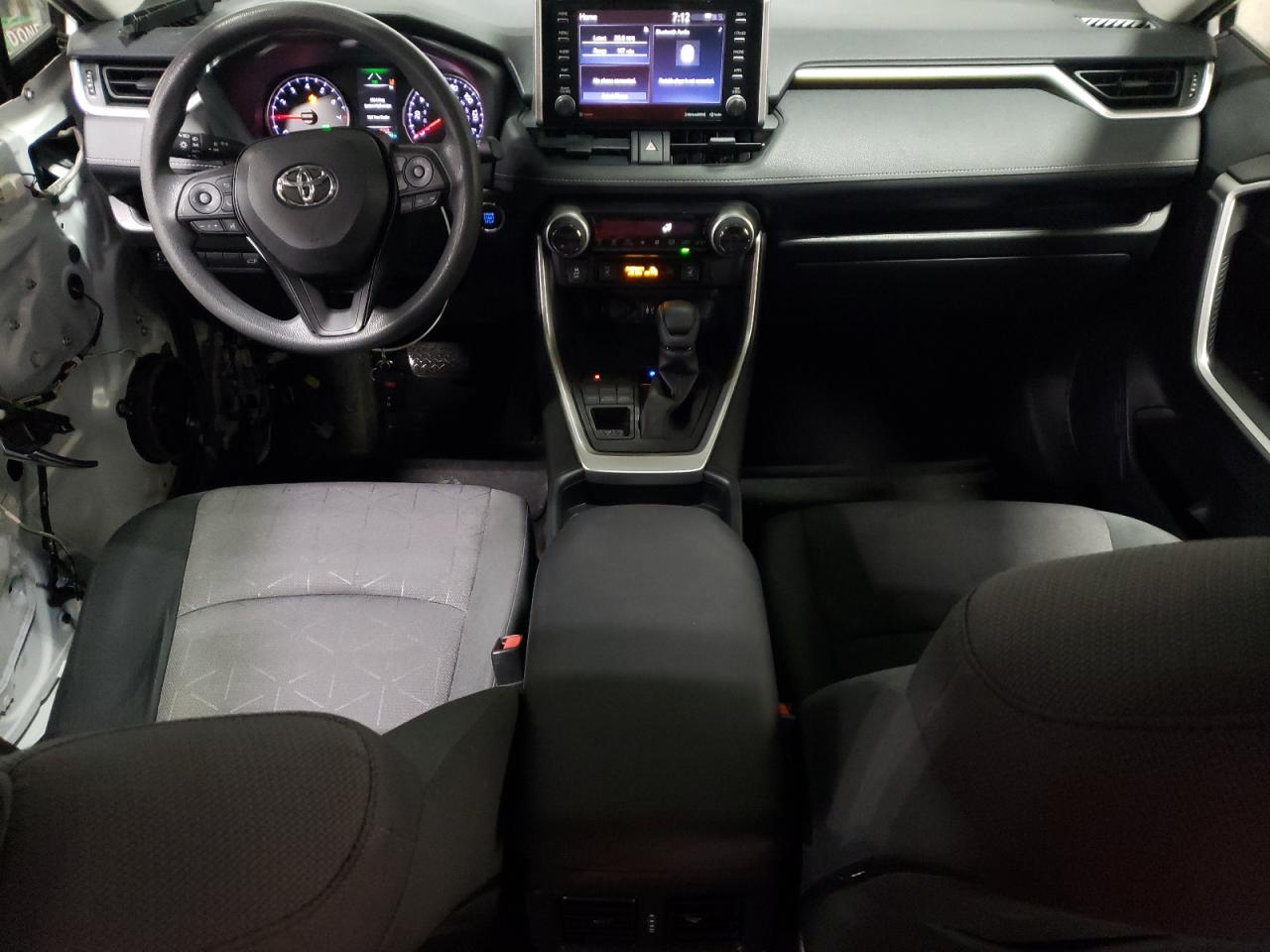 2019 Toyota RAV 4 VIN JTMP1RFV7KJ007611 Copart auction photo, front end / rear end damage thumbnail 8