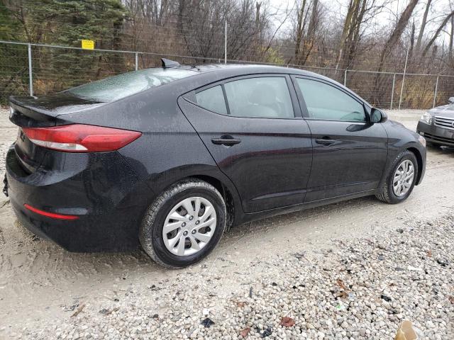 2017 Hyundai Elantra VIN KMHD74LF1HU401965 Copart auction photo, burn / rear end damage thumbnail 3