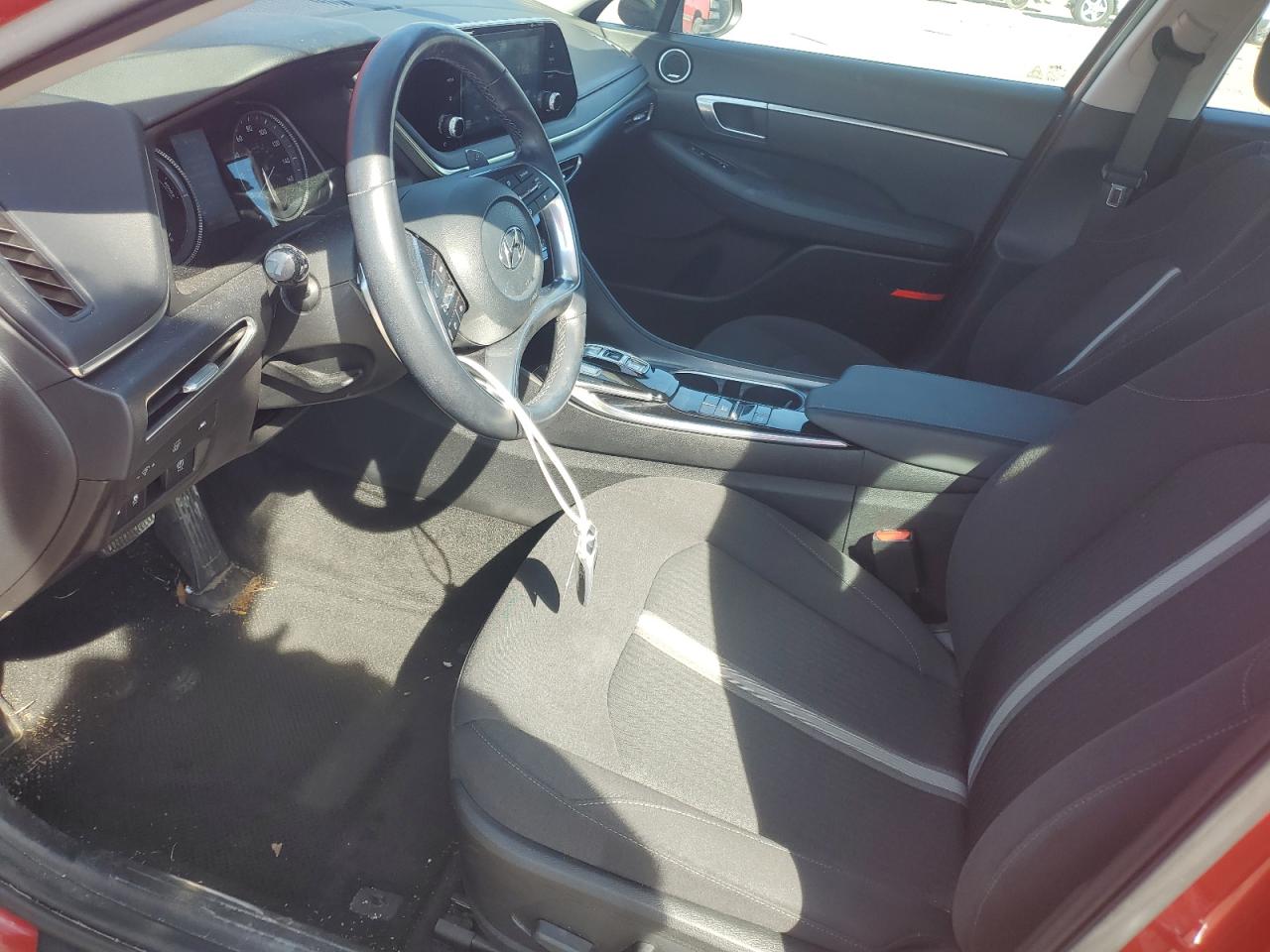 2021 Hyundai Sonata VIN KMHL34JJ4MA034084 Copart auction photo, rear end damage thumbnail 7