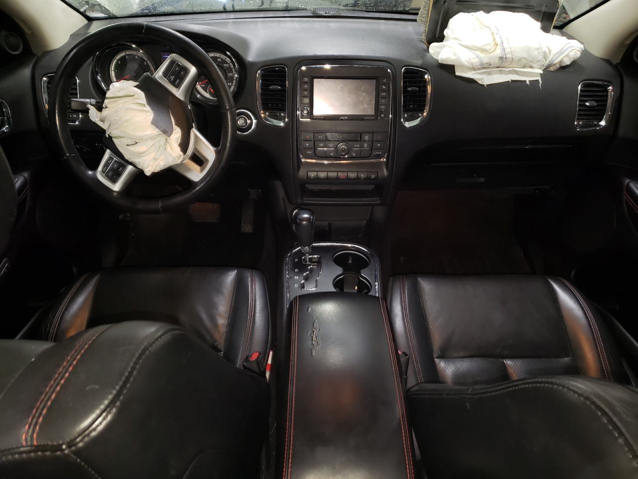2013 Dodge Durango VIN 1C4SDJCT4DC520974 Copart auction photo, front end / side damage thumbnail 8