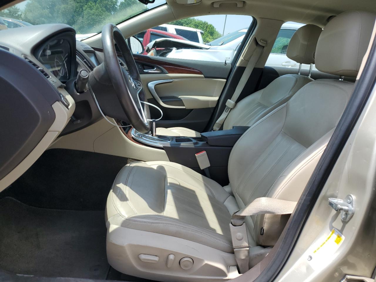 2014 Buick Regal VIN 2G4GP5EX3E9322525 Copart auction photo, side damage thumbnail 7