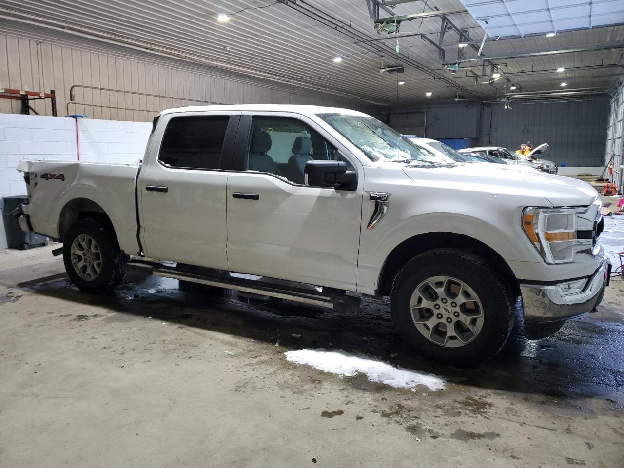 2021 Ford F-150 VIN 1FTFW1E8XMFA75417 Copart auction photo, rear end damage thumbnail 4