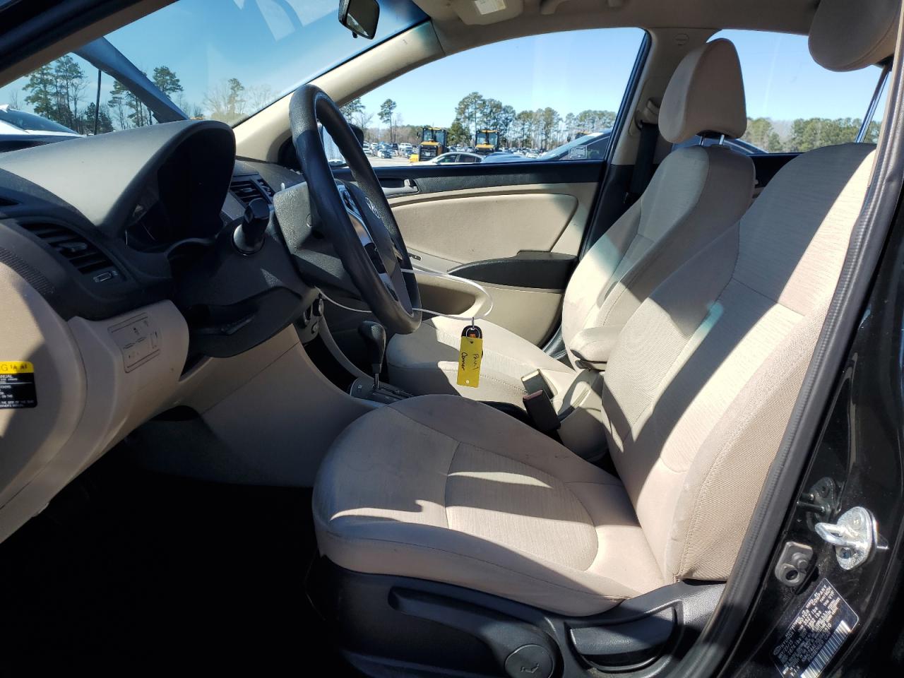 2016 Hyundai Accent VIN KMHCT4AE7GU945810 Copart auction photo, front end damage thumbnail 7