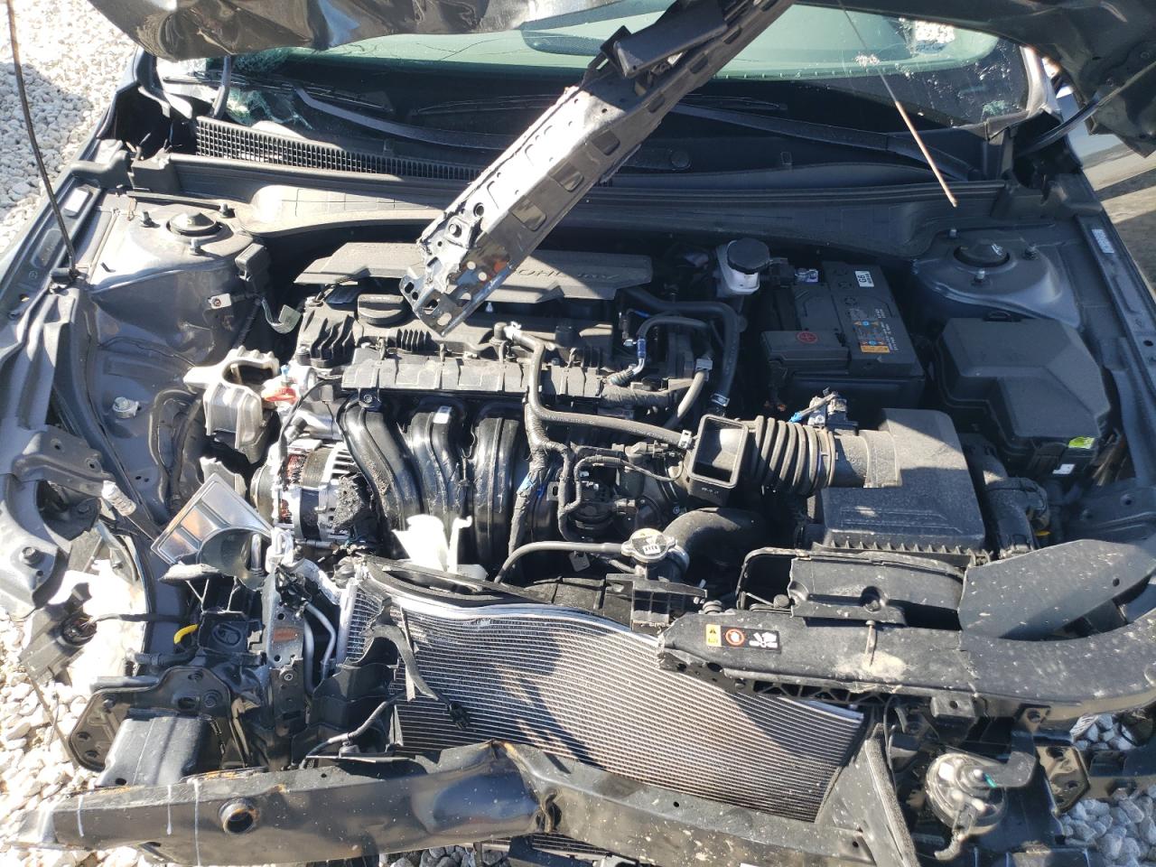 2024 Hyundai Elantra VIN KMHLS4DG1RU730930 Copart auction photo, front end / minor dent/scratches damage thumbnail 11