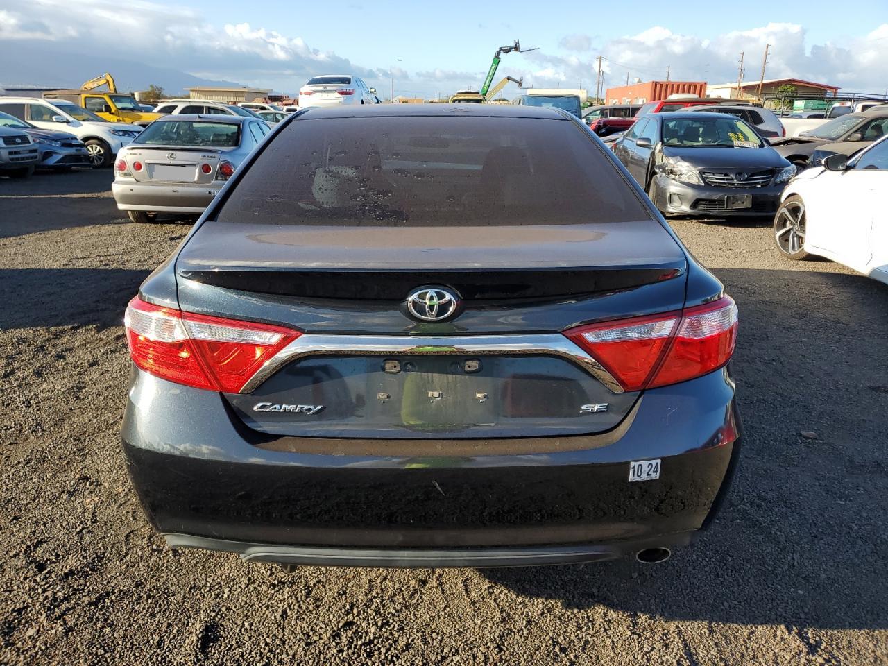2017 Toyota Camry VIN 4T1BF1FK3HU281264 Copart auction photo, front end / rear end damage thumbnail 6
