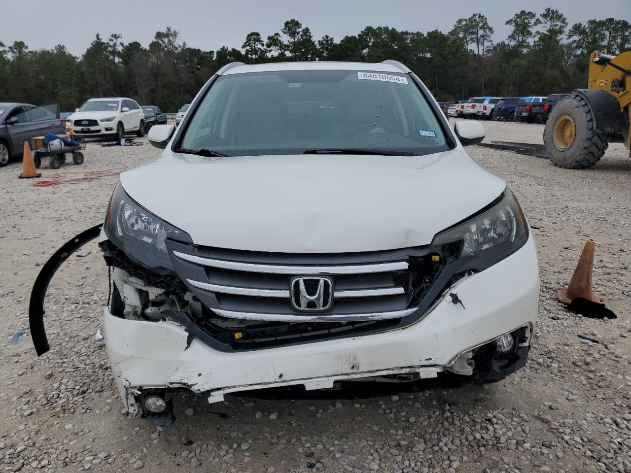 2014 Honda CR-V VIN 5J6RM3H70EL041386 Copart auction photo, front end / side damage thumbnail 5
