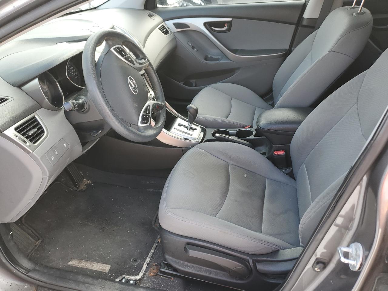 2012 Hyundai Elantra VIN 5NPDH4AEXCH062590 Copart auction photo, rear end / side damage thumbnail 7