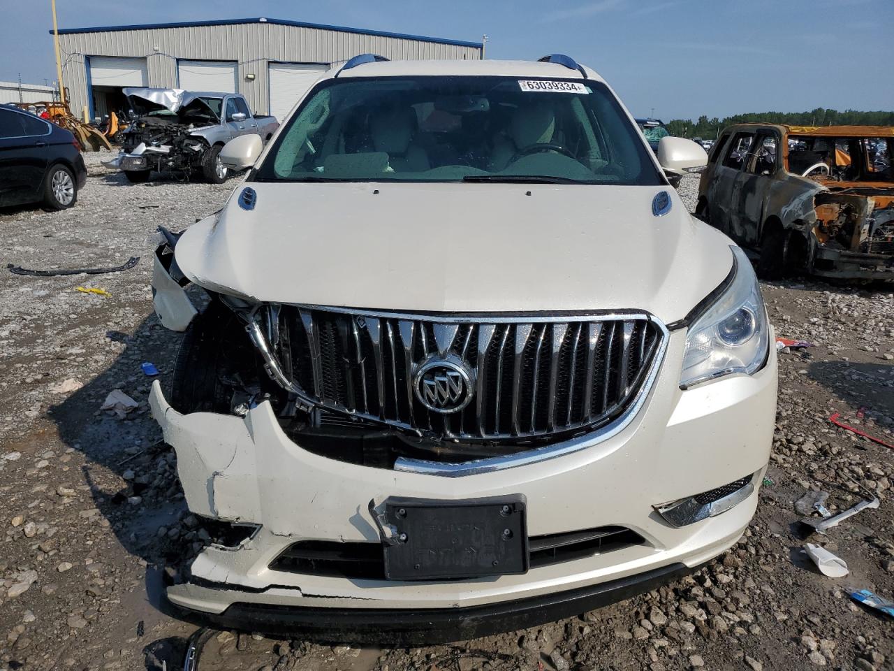 2015 Buick Enclave VIN 5GAKRBKDXFJ295686 Copart auction photo, front end damage thumbnail 5
