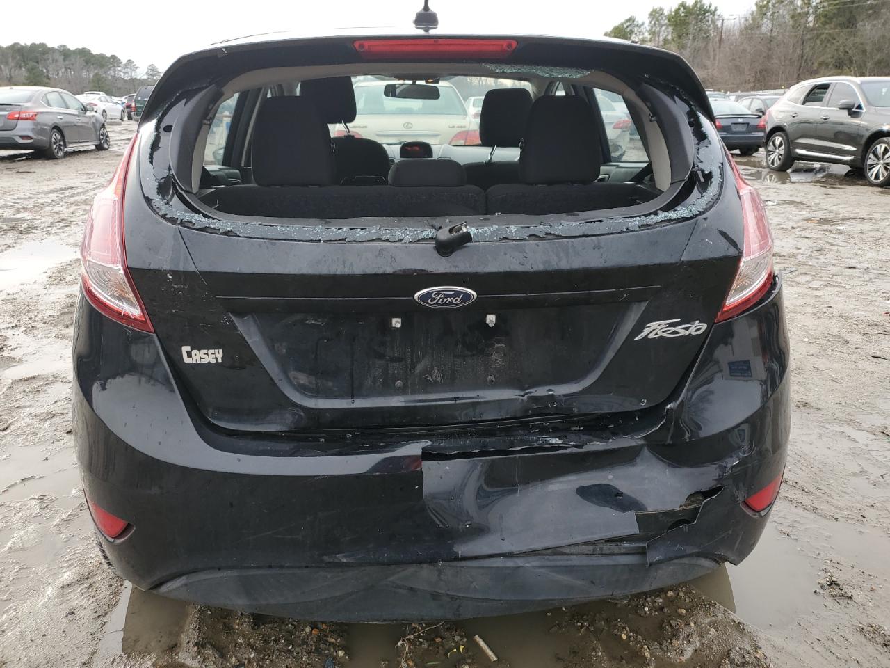 2016 Ford Fiesta VIN 3FADP4TJ5GM207859 Copart auction photo, front end / rear end damage thumbnail 6