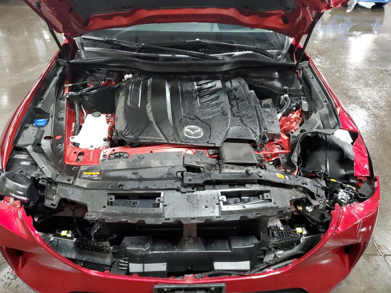 2024 Mazda CX-90 VIN JM3KKCHD8R1125774 Copart auction photo, front end / rear end damage thumbnail 13
