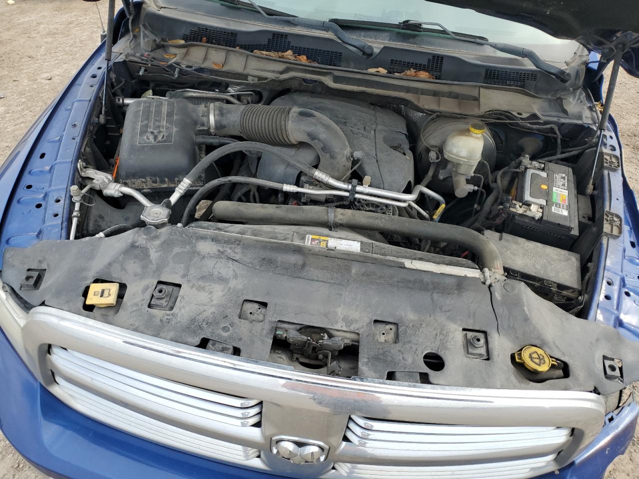 2016 RAM 1500 VIN 3C6RR6LT3GG357983 Copart auction photo, front end / side damage thumbnail 11