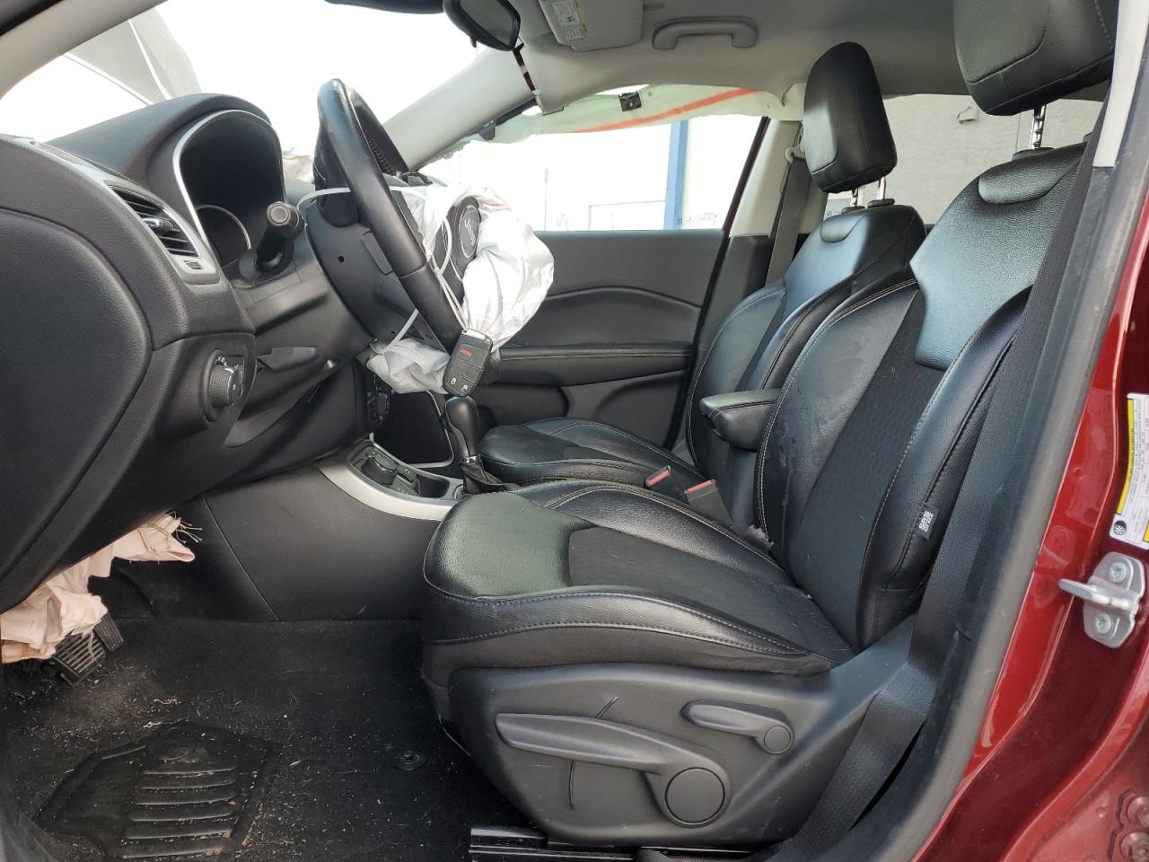 2020 Jeep Compass VIN 3C4NJDBB5LT229354 Copart auction photo, front end damage thumbnail 7