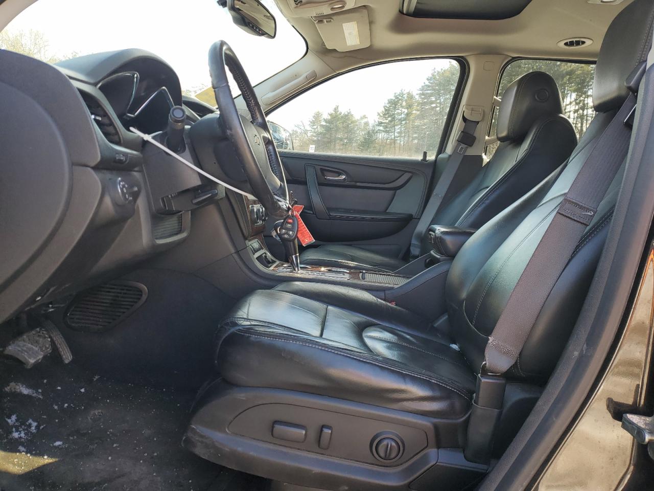 2014 Chevrolet Traverse VIN 1GNKVHKD8EJ235523 Copart auction photo, side / rear end damage thumbnail 7