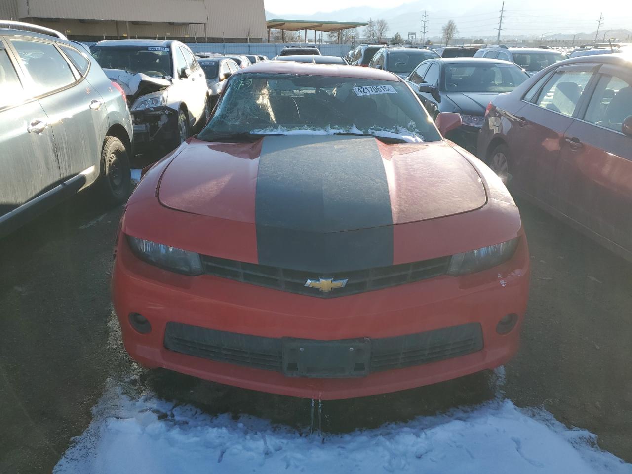 2015 Chevrolet Camaro VIN 2G1FD1E39F9134987 Copart auction photo, all over damage thumbnail 5