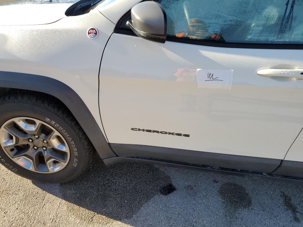 2019 Jeep Cherokee VIN 1C4PJMBX7KD356485 Copart auction photo, water/flood damage thumbnail 12