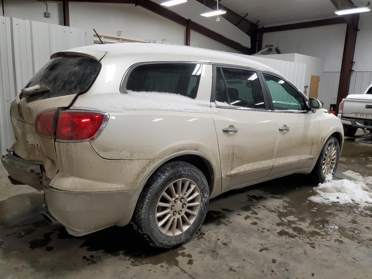 2011 Buick Enclave VIN 5GAKVBED4BJ340591 Copart auction photo, rear end / side damage thumbnail 3