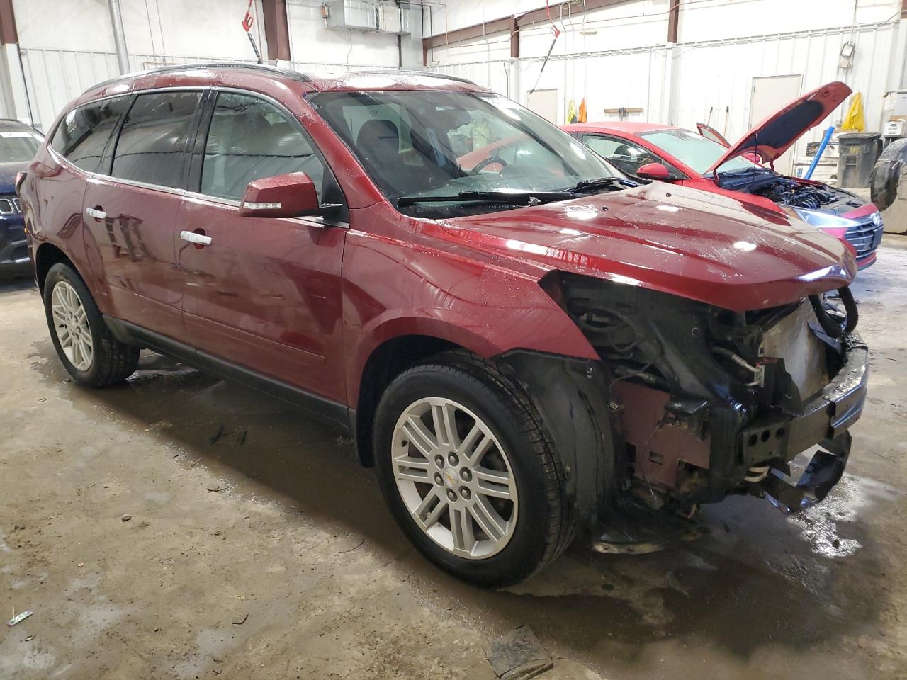 2015 Chevrolet Traverse VIN 1GNKVGKD0FJ244535 Copart auction photo, front end damage thumbnail 4