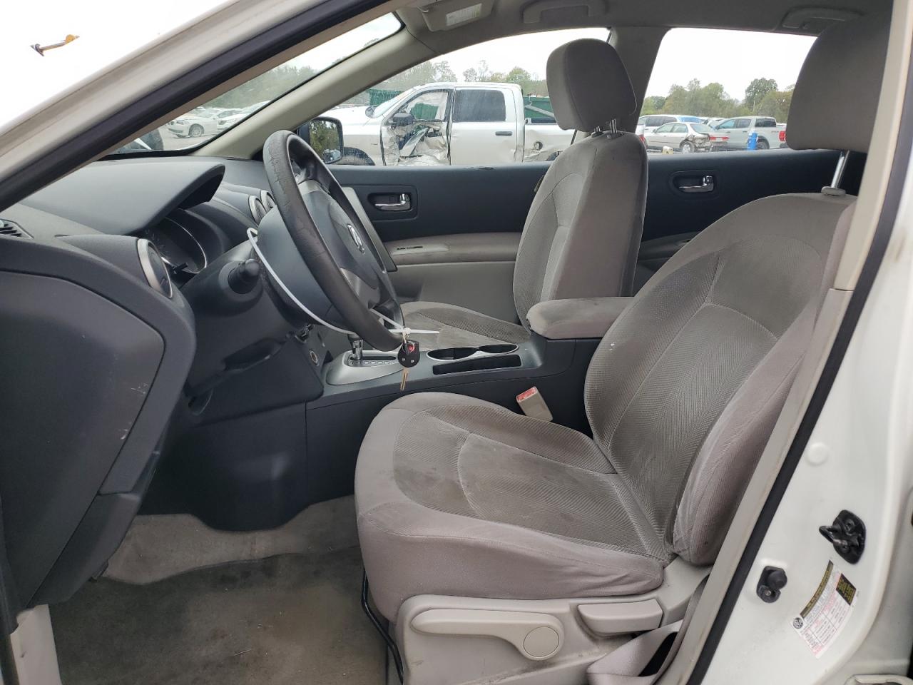 2011 Nissan Rogue VIN JN8AS5MT7BW174071 Copart auction photo, front end / side damage thumbnail 7