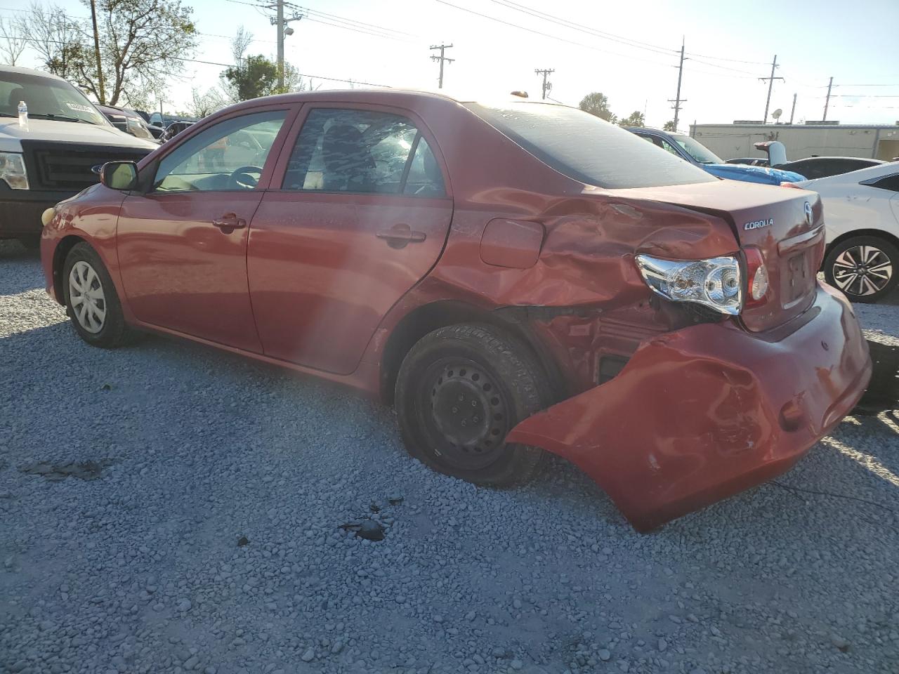 2009 Toyota Corolla VIN 1NXBU40E09Z035414 Copart auction photo, rear end damage thumbnail 2