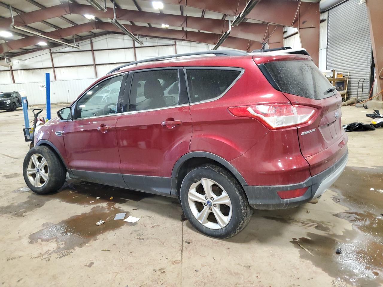 2014 Ford Escape VIN 1FMCU9GX1EUA02201 Copart auction photo, undercarriage damage thumbnail 2