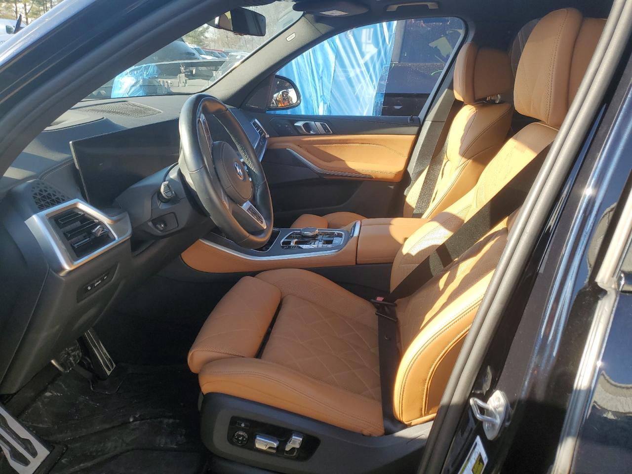 2024 BMW X5 VIN 5UX43EU02R9T35848 Copart auction photo, front end / undercarriage damage thumbnail 7