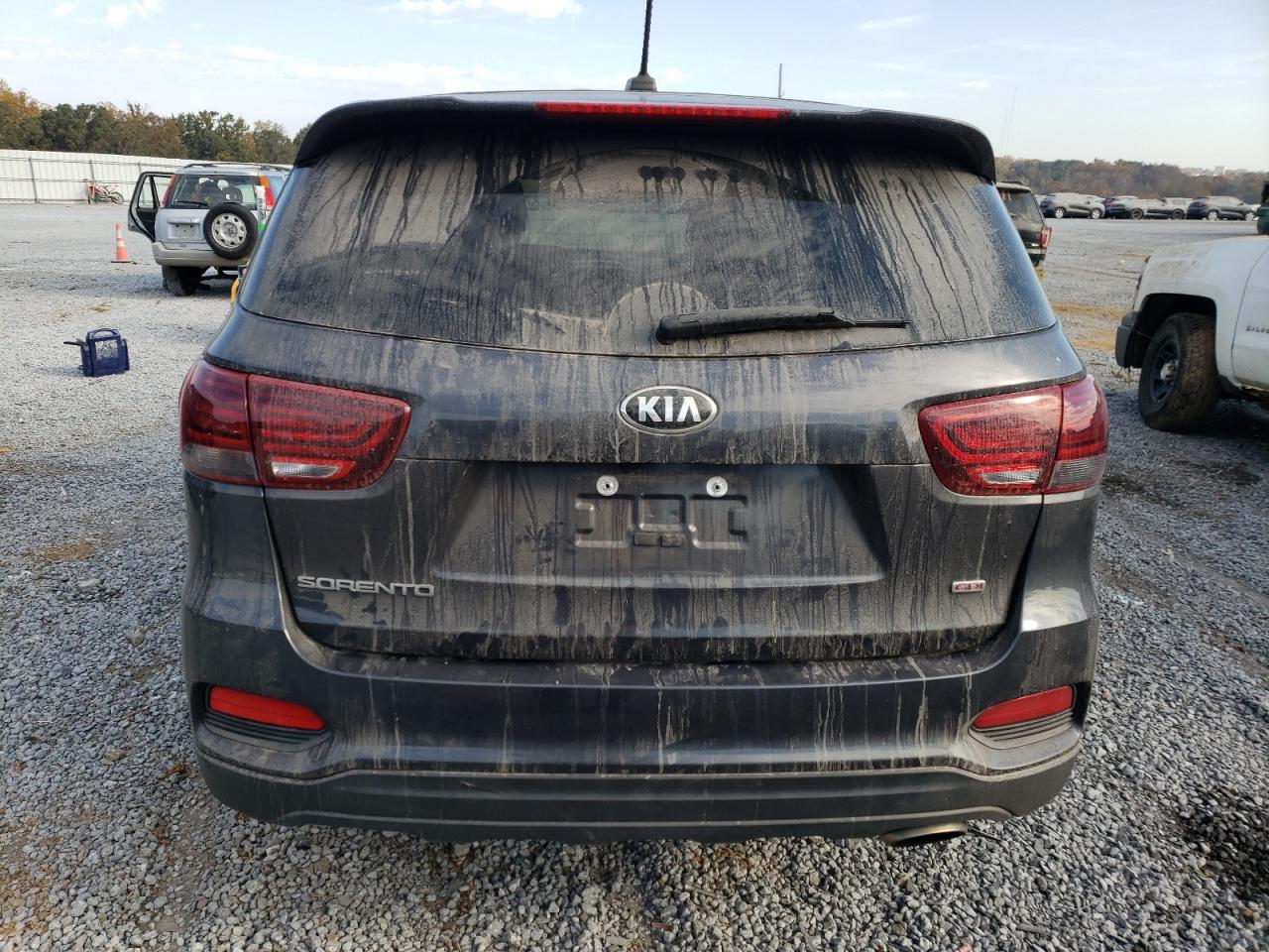 2019 KIA Sorento VIN 5XYPG4A30KG511974 Copart auction photo, front end / mechanical damage thumbnail 6