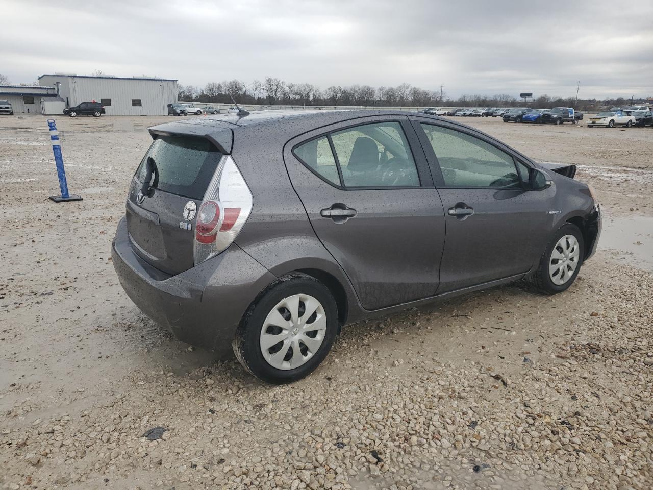 2012 Toyota Prius VIN JTDKDTB32C1502495 Copart auction photo, front end / side damage thumbnail 3