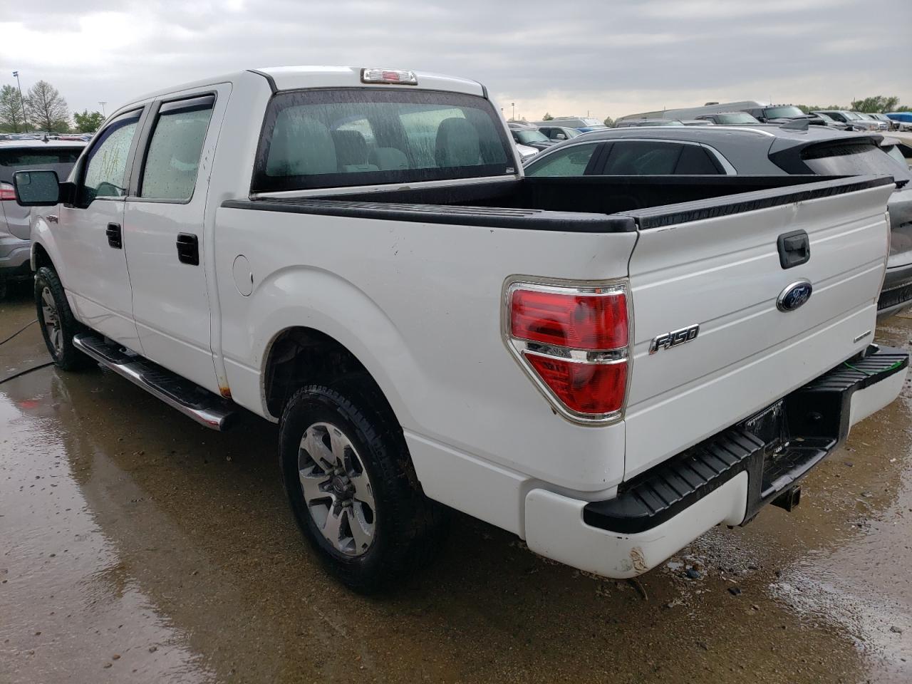 2014 Ford F-150 VIN 1FTFW1EF7EKF23118 Copart auction photo, water/flood damage thumbnail 2