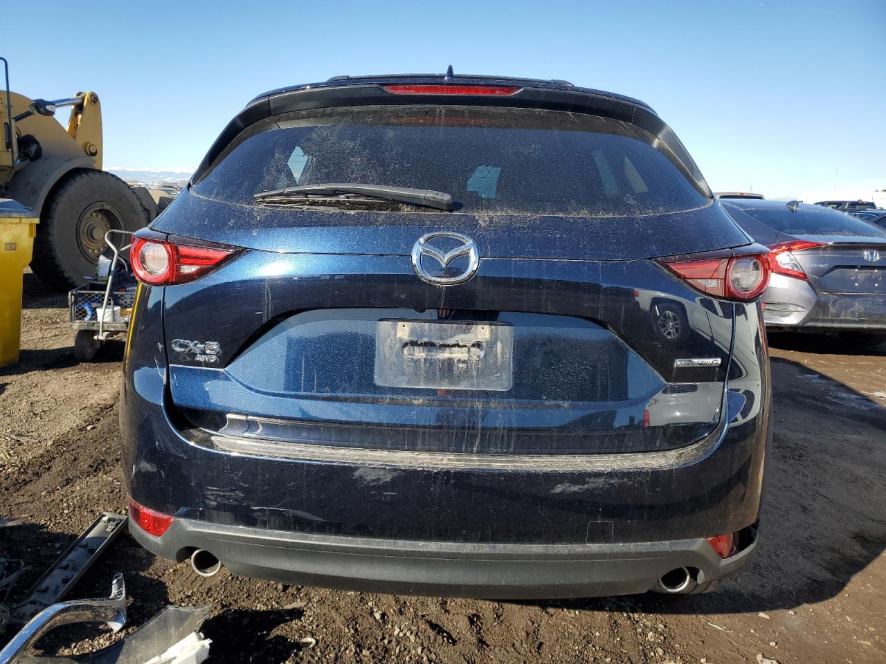 2021 Mazda CX-5 VIN JM3KFBDM1M0379877 Copart auction photo, front end damage thumbnail 6
