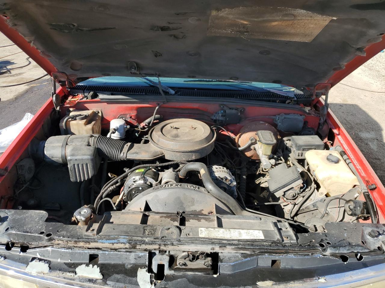 1995 Chevrolet GMT-400 VIN 1GCEC14H1SZ146988 Copart auction photo, rear end damage thumbnail 11
