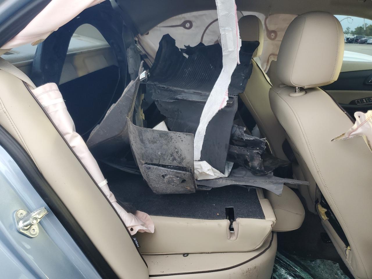 2013 Chevrolet Malibu VIN 1G11G5SX5DU117815 Copart auction photo, all over damage thumbnail 10