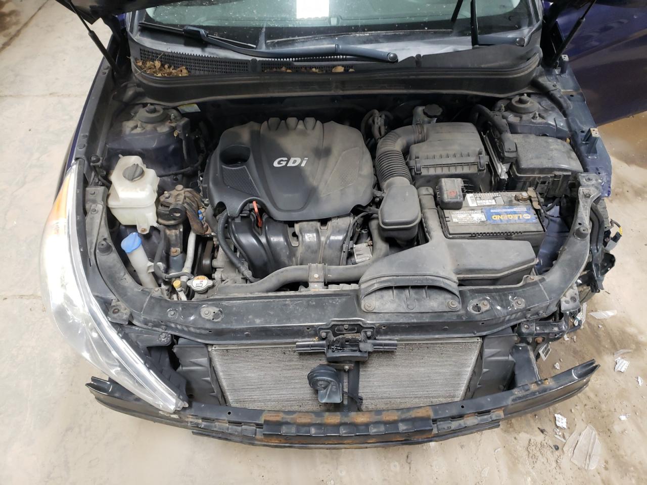 2013 Hyundai Sonata VIN 5NPEC4AC4DH652285 Copart auction photo, front end damage thumbnail 11