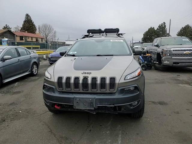 2017 Jeep Cherokee VIN 1C4PJMBS9HW584747 Copart auction photo, rear end damage thumbnail 11