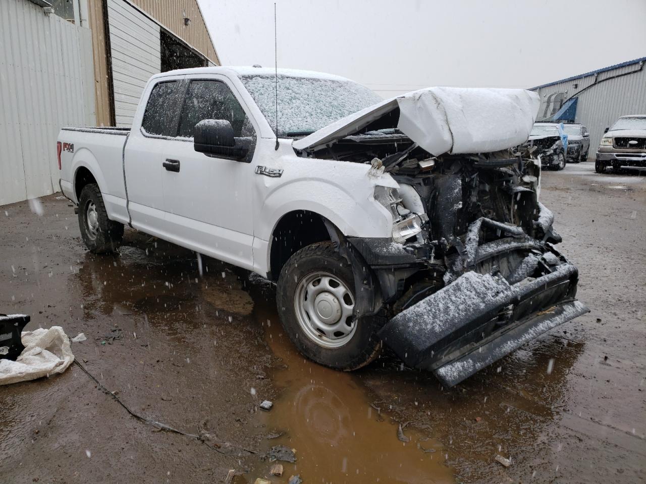 2017 Ford F-150 VIN 1FTFX1EF9HKC12484 Copart auction photo, front end damage thumbnail 4