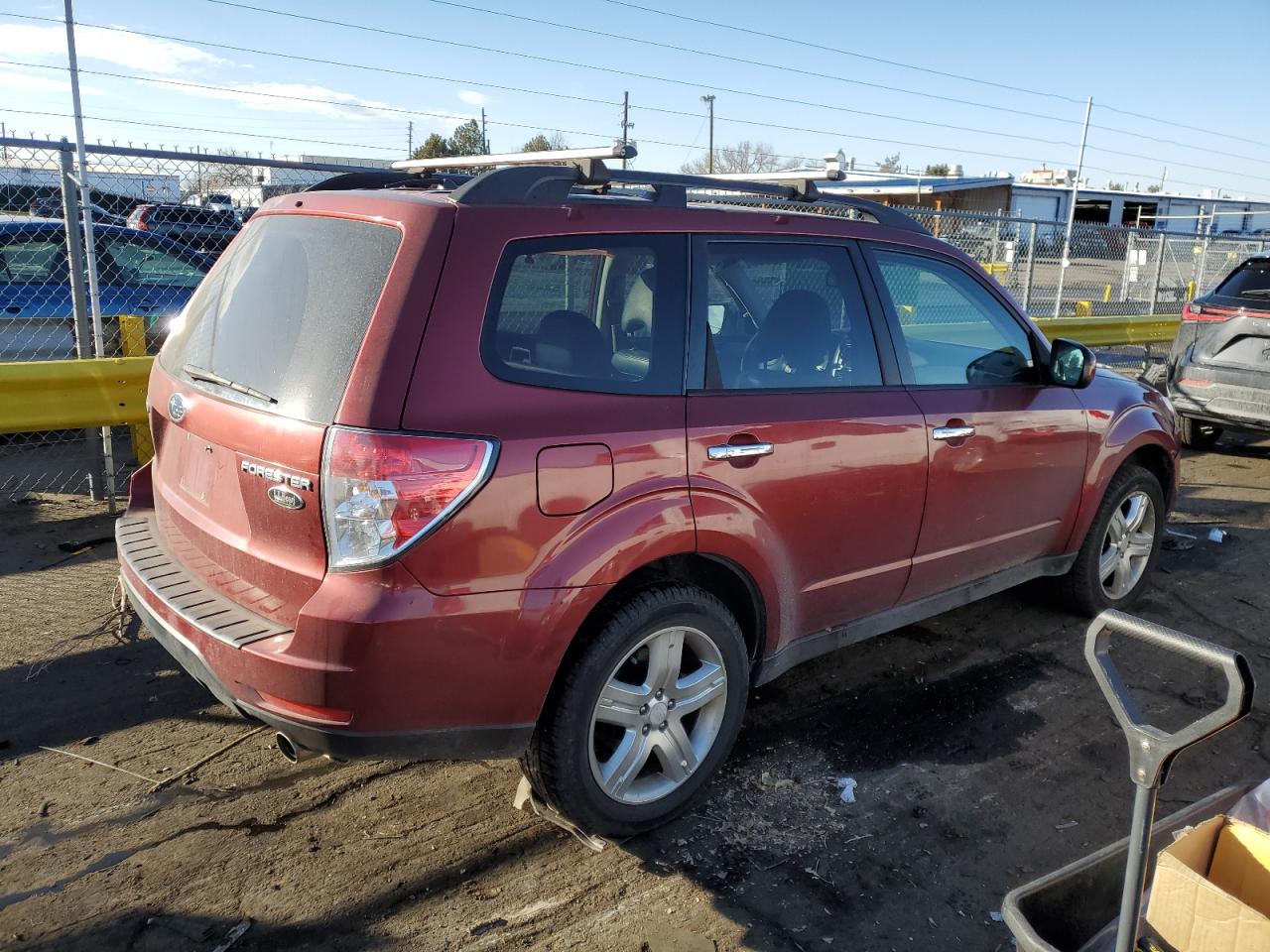 2009 Subaru Forester VIN JF2SH64669H705906 Copart auction photo, all over damage thumbnail 3