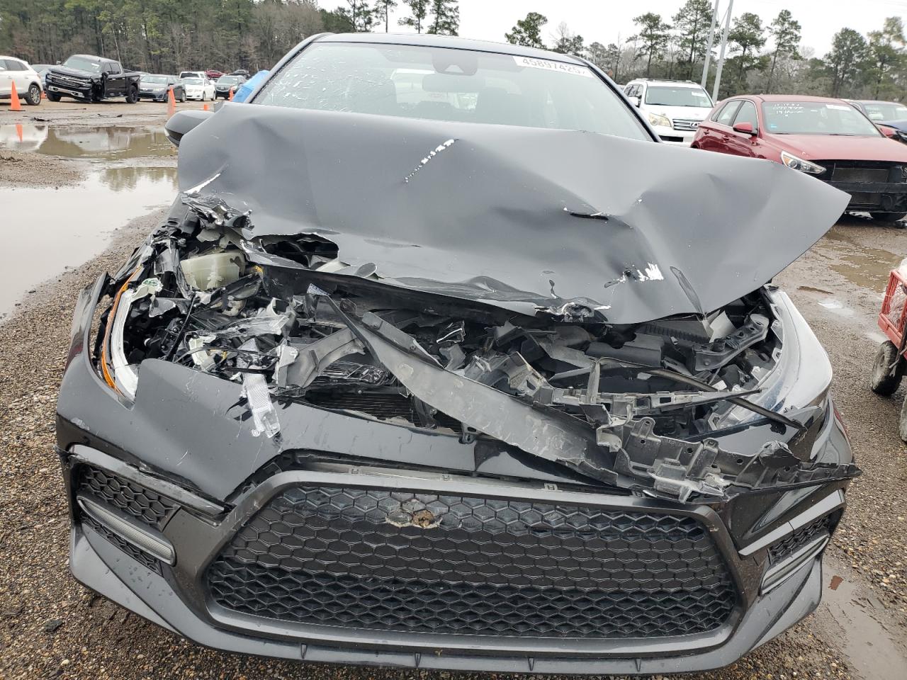 2020 Toyota Corolla VIN JTDP4RCE8LJ015102 Copart auction photo, front end damage thumbnail 5