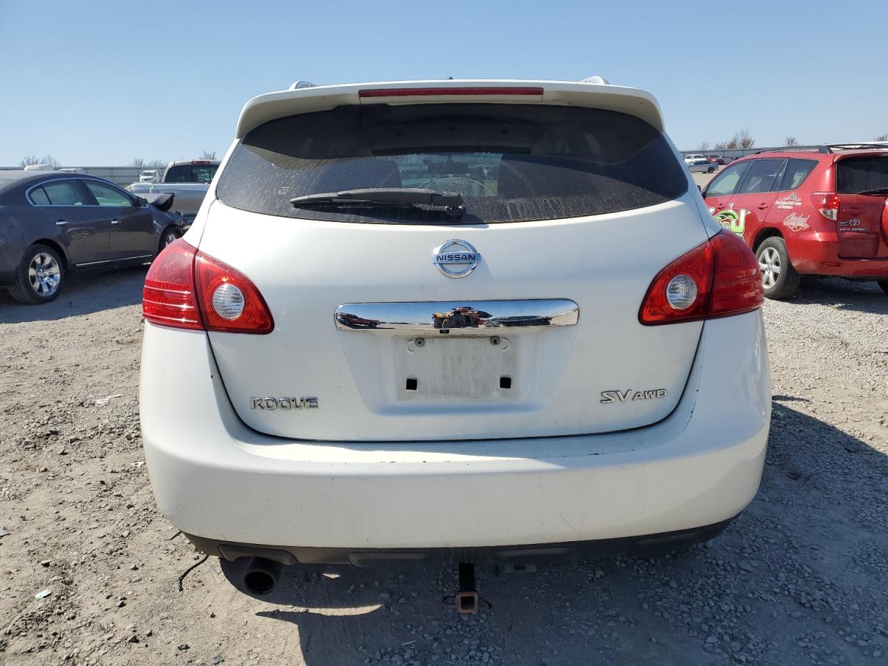 2013 Nissan Rogue VIN JN8AS5MV5DW615538 Copart auction photo, front end damage thumbnail 6