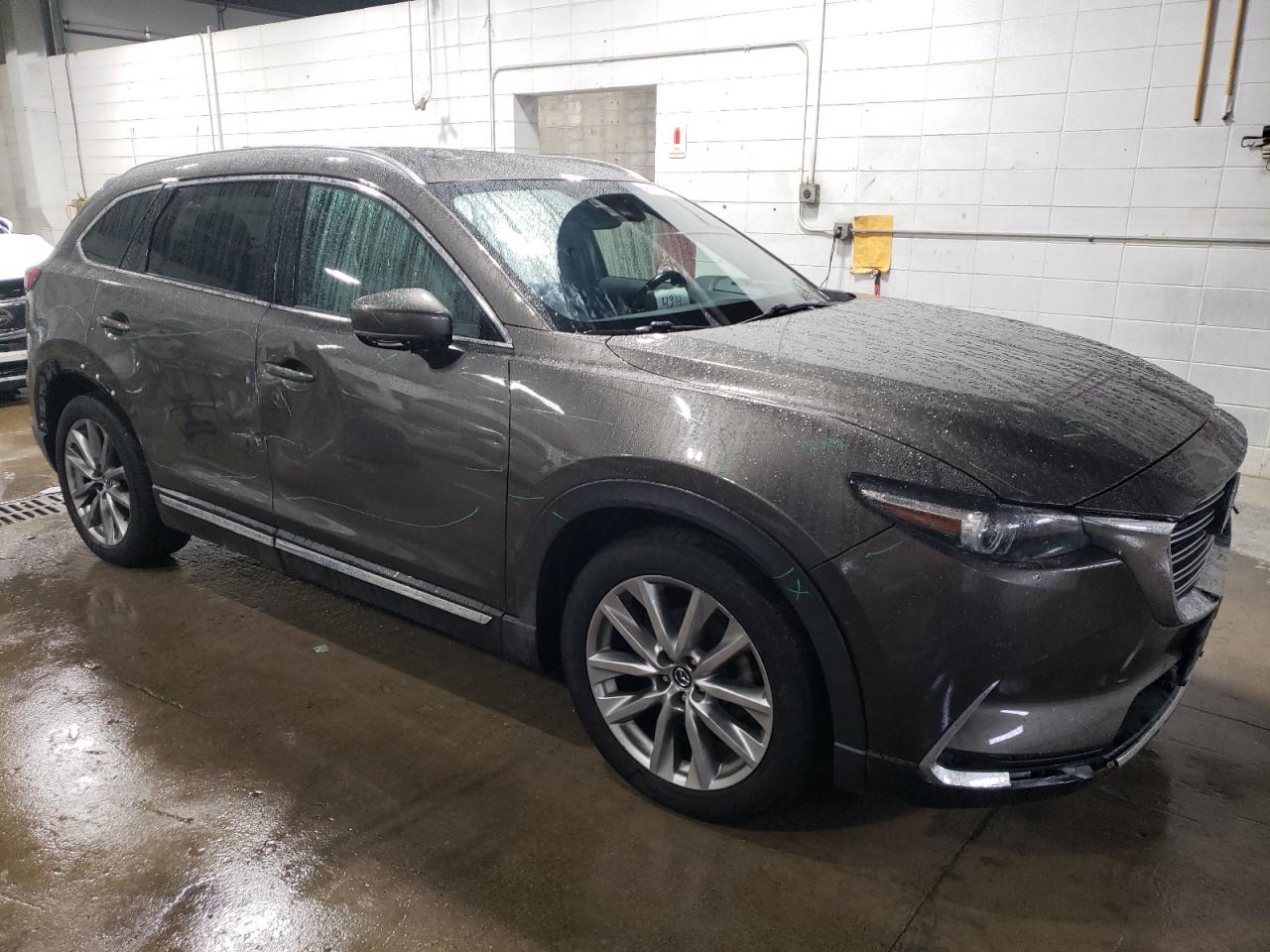 2016 Mazda CX-9 VIN JM3TCBDY8G0127032 Copart auction photo, front end / side damage thumbnail 4