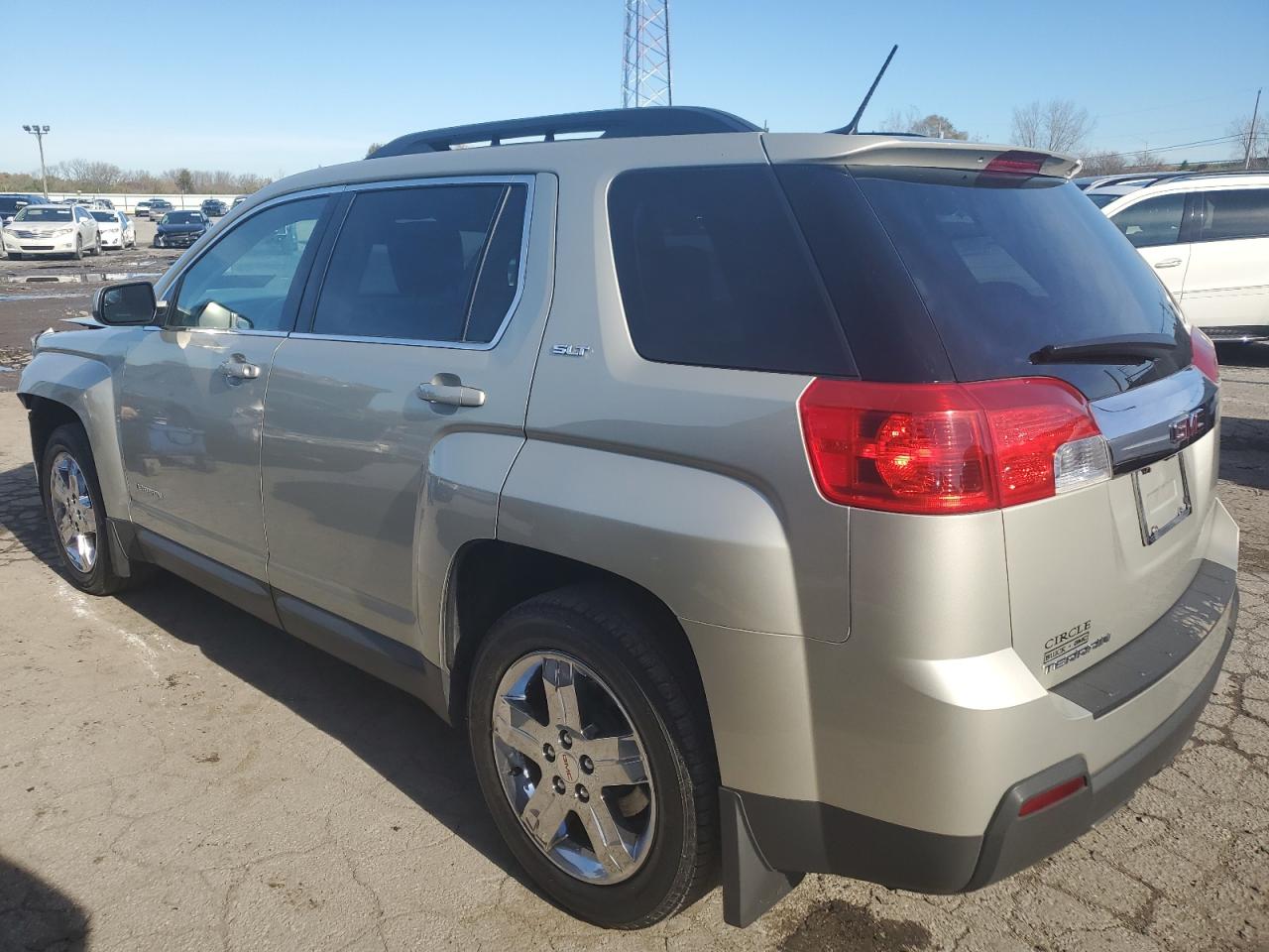 2013 GMC Terrain VIN 2GKALUEK1D6420798 Copart auction photo, front end damage thumbnail 2
