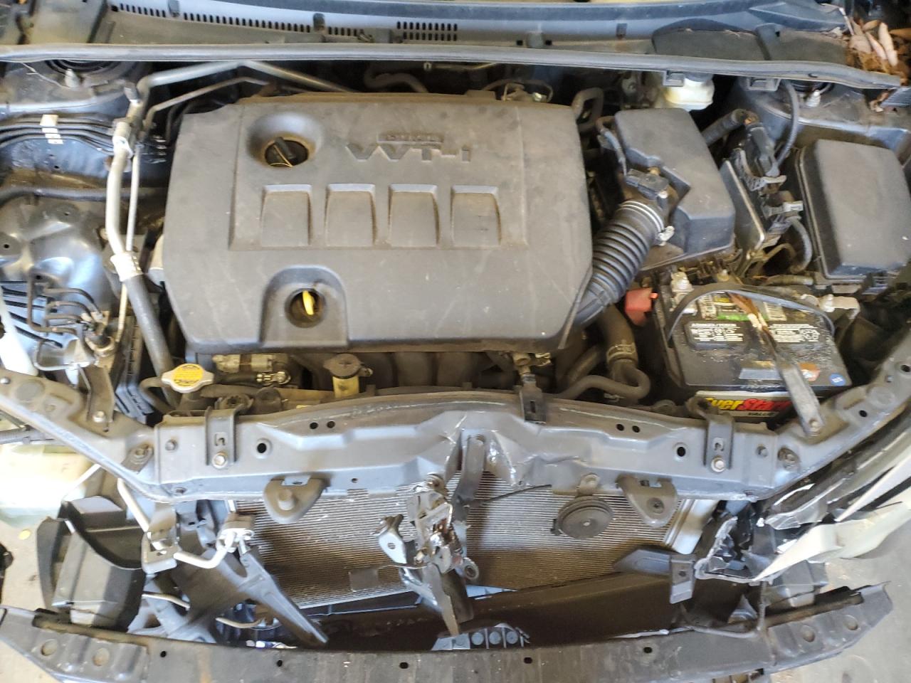 2015 Toyota Corolla VIN 2T1BURHE8FC303575 Copart auction photo, rear end / front end damage thumbnail 12