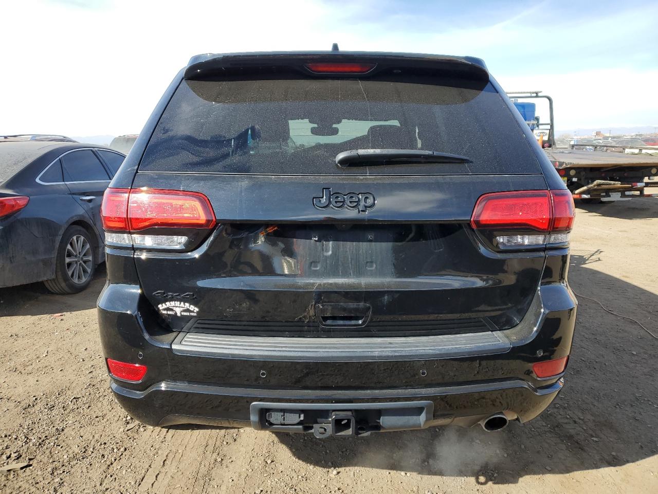 2020 Jeep Grand Cherokee VIN 1C4RJFAG1LC416662 Copart auction photo, front end / side damage thumbnail 6