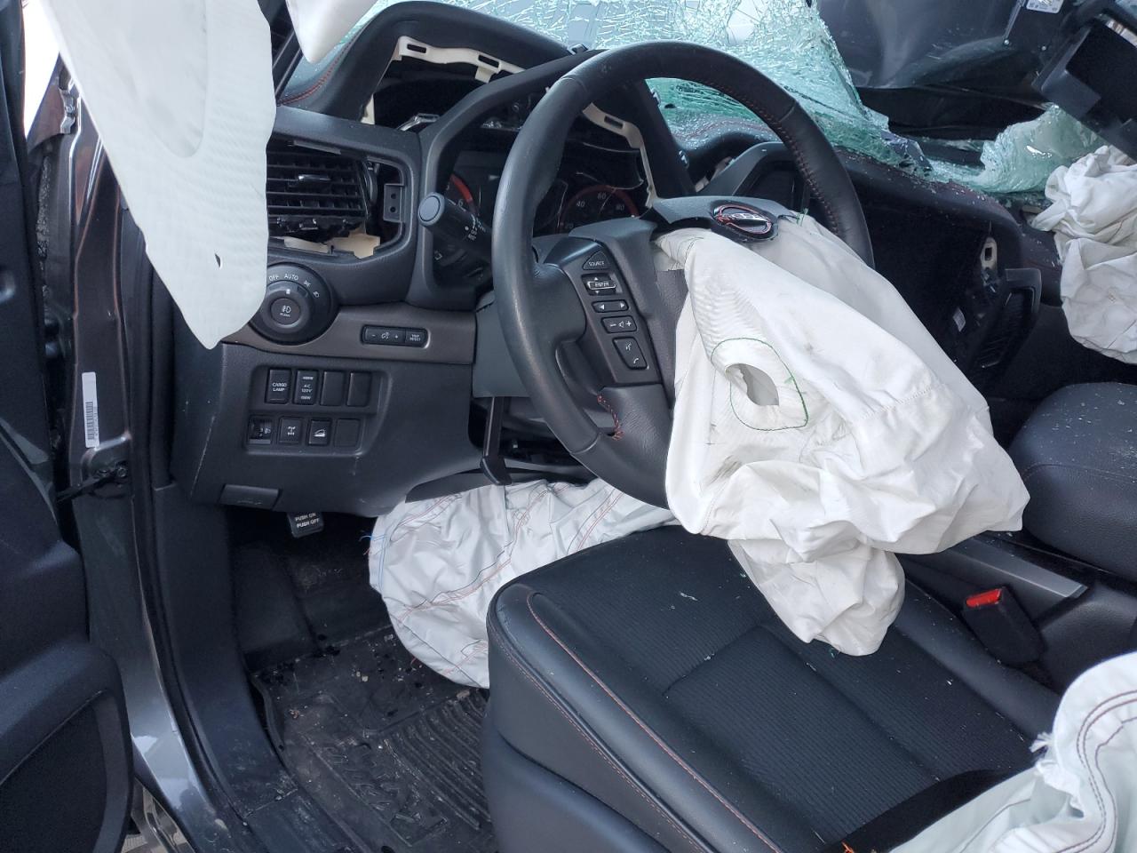 2024 Nissan Titan VIN 1N6AA1FB9RN107710 Copart auction photo, side damage thumbnail 8