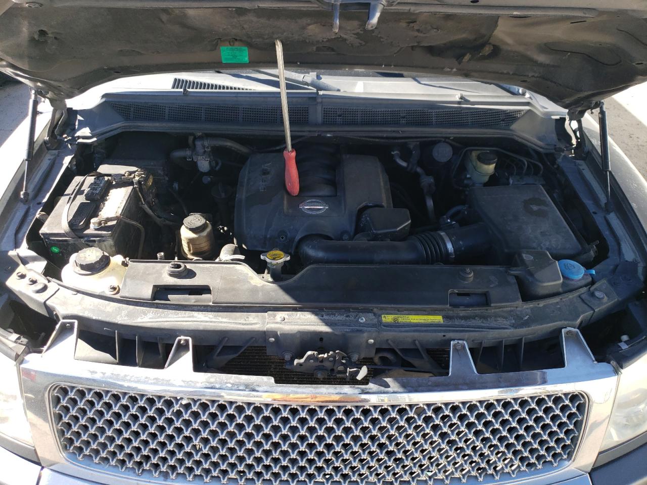 2004 Nissan Titan VIN 1N6AA07B14N557787 Copart auction photo, side / hail damage thumbnail 11