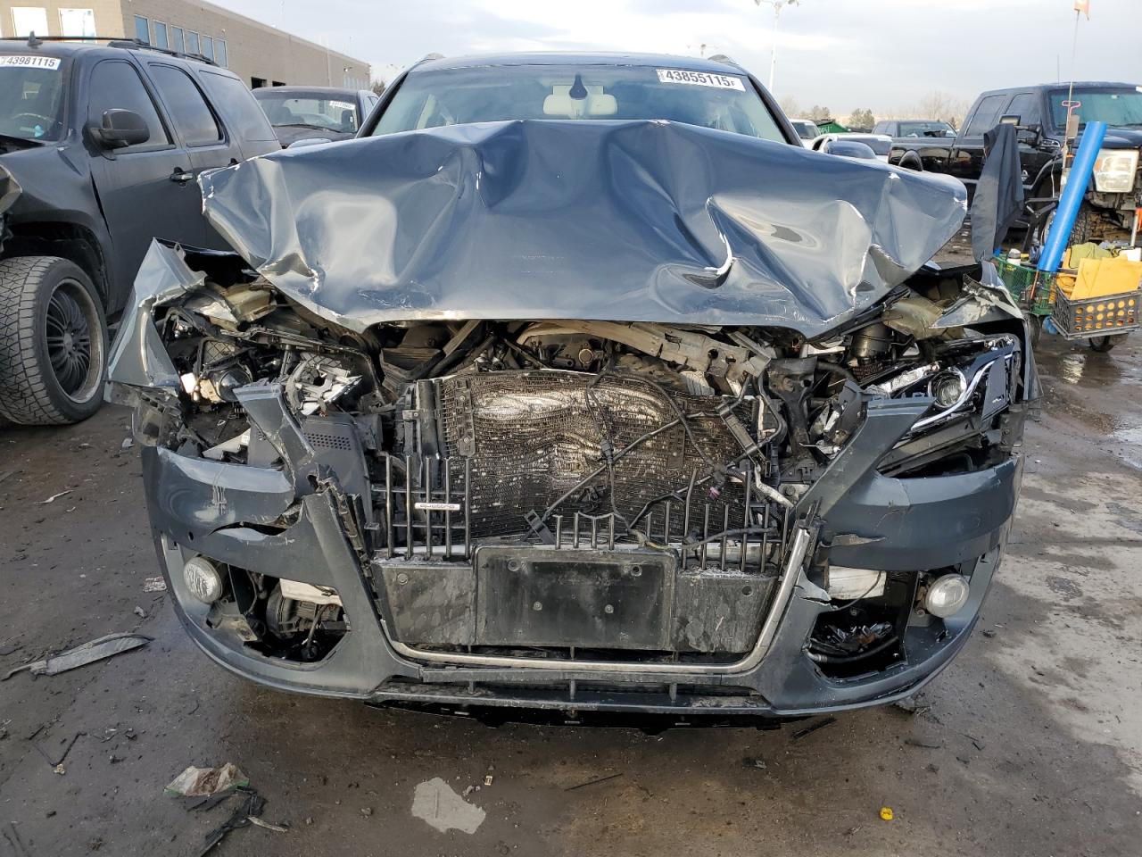 2010 Audi Q5 VIN WA1LKAFP6AA098202 Copart auction photo, front end damage thumbnail 5