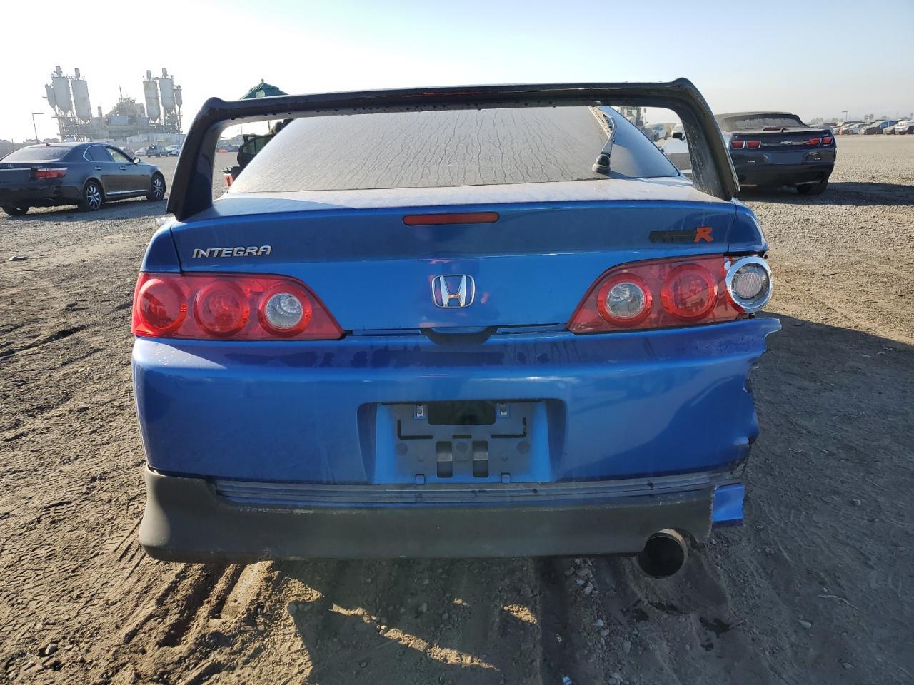 2006 Acura RSX VIN JH4DC53076S003491 Copart auction photo, rear end / front end damage thumbnail 6