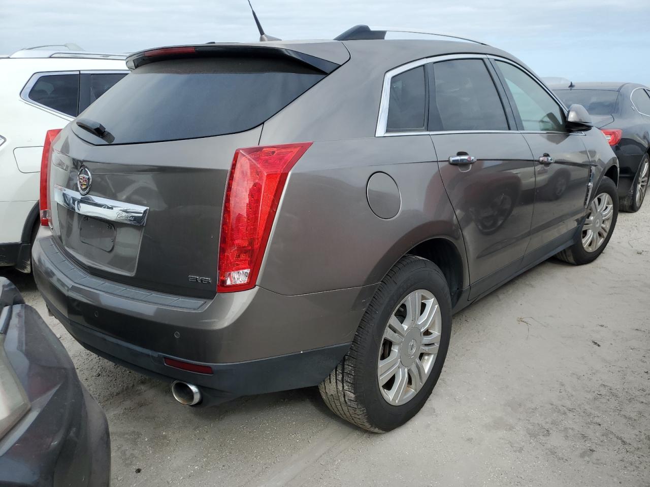 2012 Cadillac SRX VIN 3GYFNAE3XCS598707 Copart auction photo, water/flood damage thumbnail 3