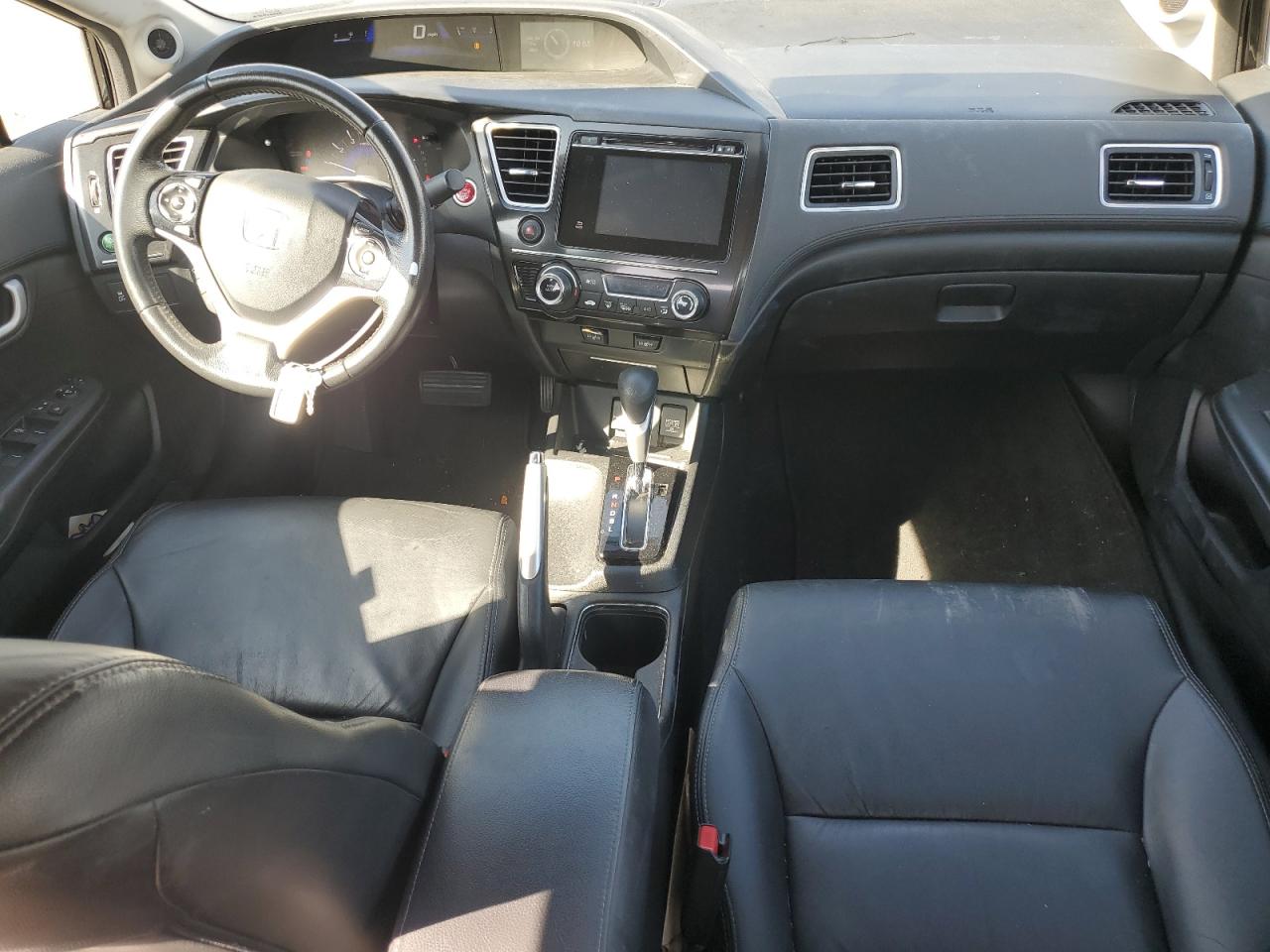 2015 Honda Civic VIN 2HGFB2F9XFH526020 Copart auction photo, front end / undercarriage damage thumbnail 8
