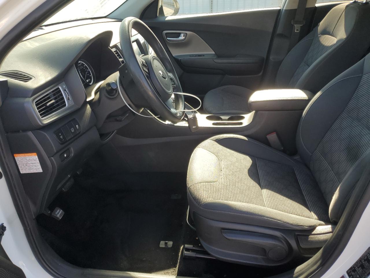 2019 KIA Niro VIN KNDCB3LC9K5349145 Copart auction photo, front end / side damage thumbnail 7