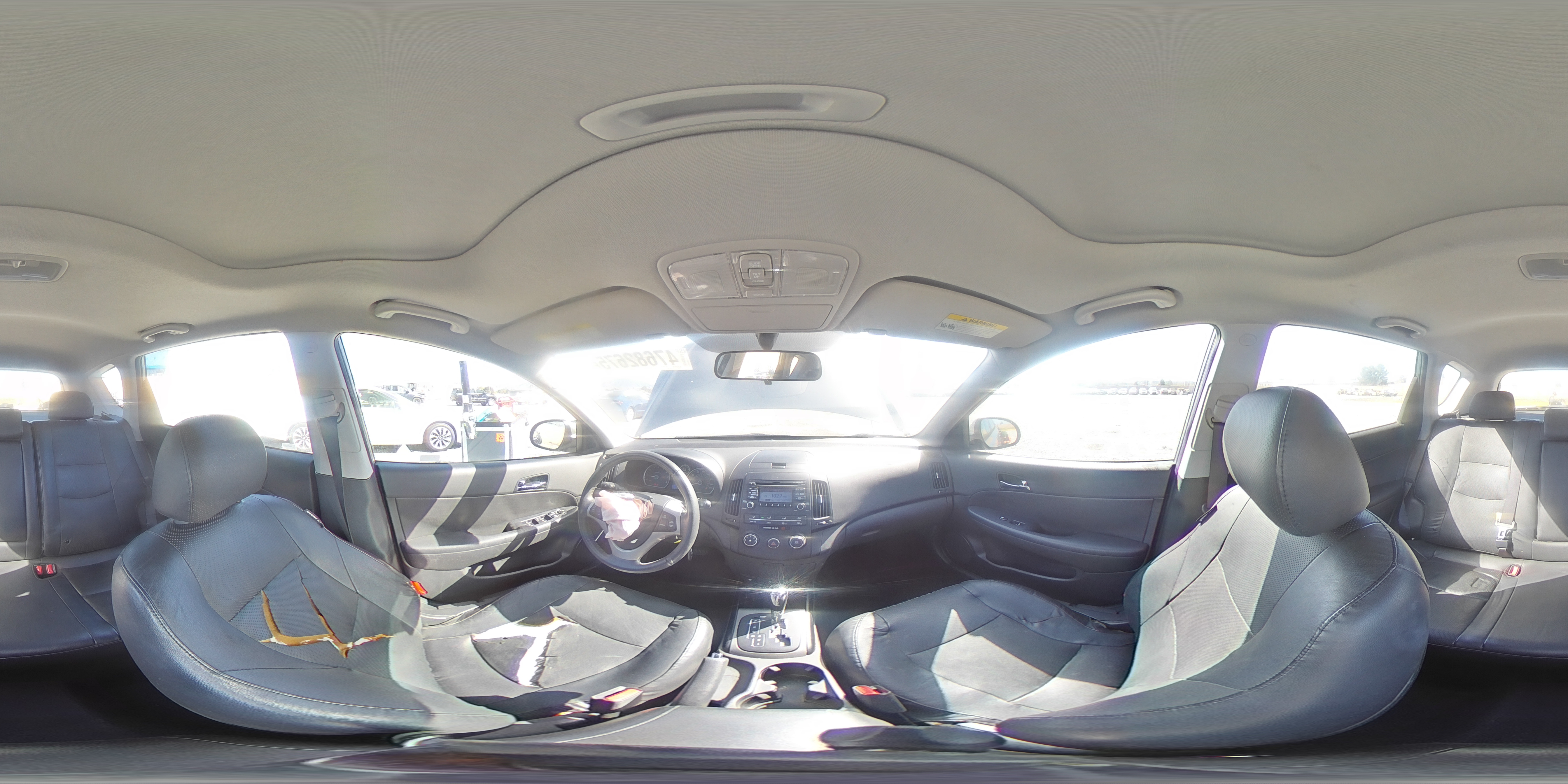 2012 Hyundai Elantra VIN KMHDC8AE4CU133080 Copart auction photo, front end damage thumbnail 14